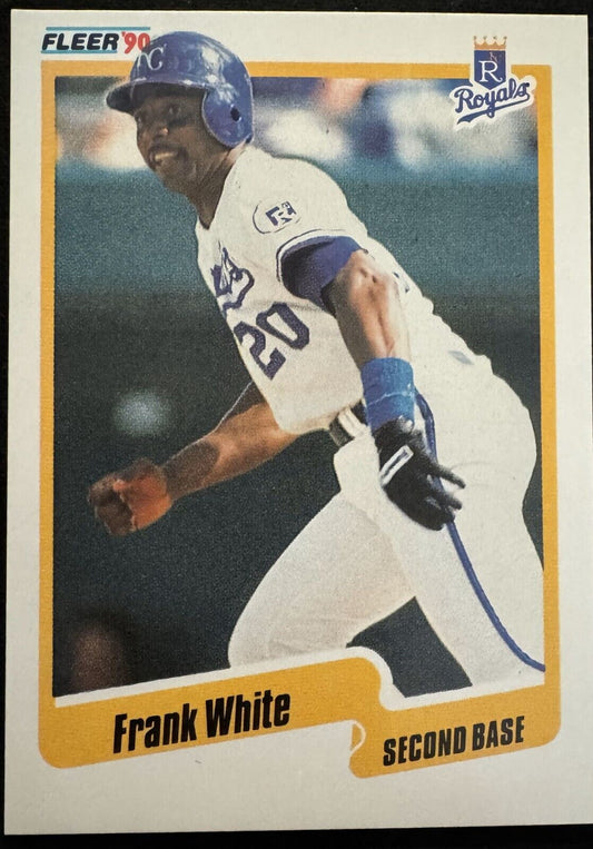 1990 Fleer - #122 Frank White