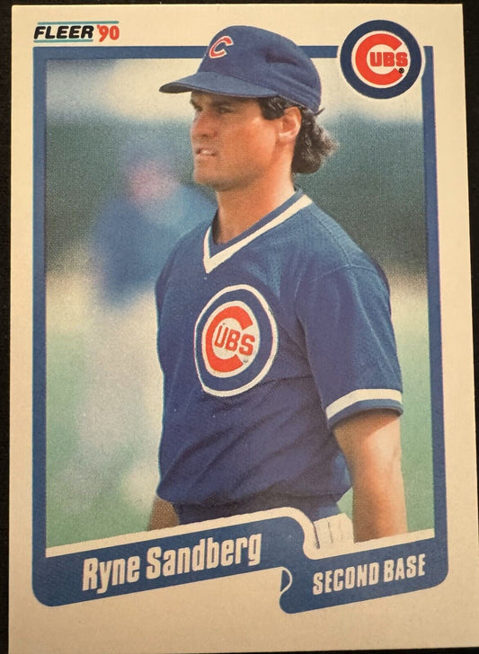 1990 Fleer - #40 Ryne Sandberg