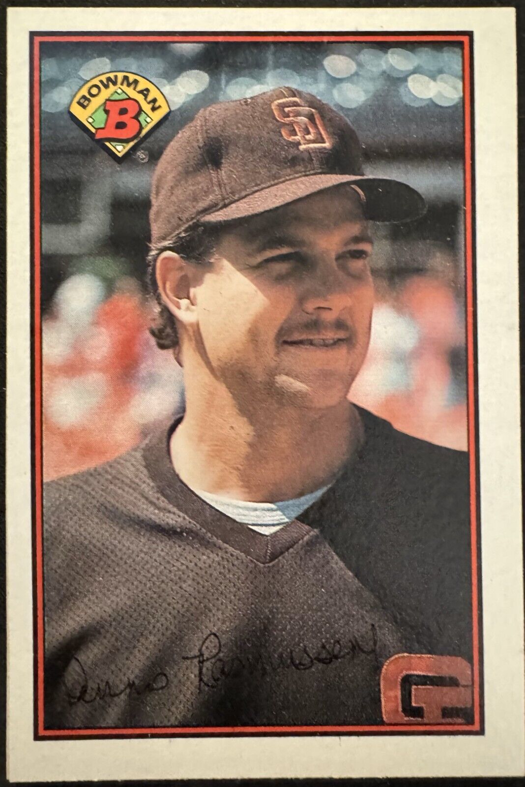 1989 Bowman - #450 Dennis Rasmussen